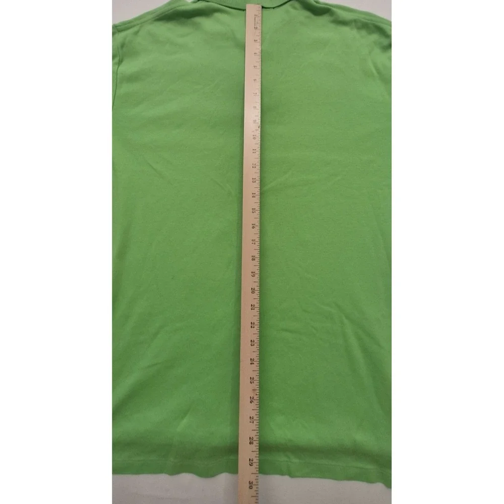 Polo Ralph Lauren Men's Lime Green Polo Shirt‎ XL Pony Logo Cotton short sleeves
